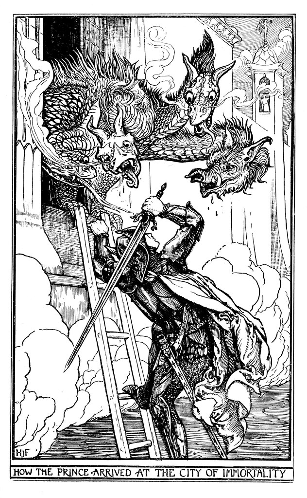Henry Justice Ford - The crimson fairy book, edited by Andrew Lang, 1903 (illustration 10)