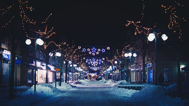 Day 360/365: Downtown Christmas Lights