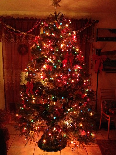 Our friends' Christmas tree