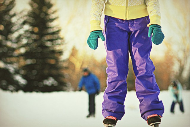 Racquel Purple snow pants