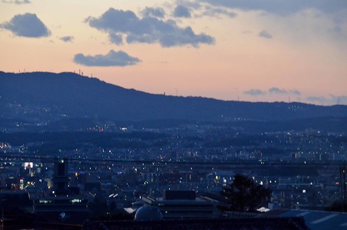 Sunset from Mt Wakakusa