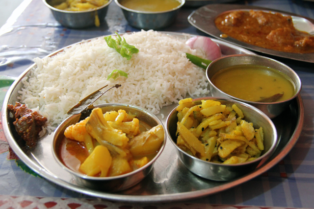 A thali - full set meal