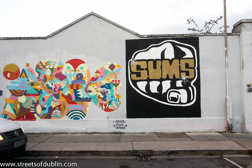 Street Art In Dublin Docklands (Ireland) by infomatique