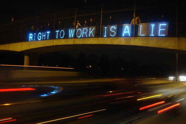 OLB-Right to Work is a Lie