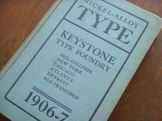 Keystone Type Foundry type specimen book