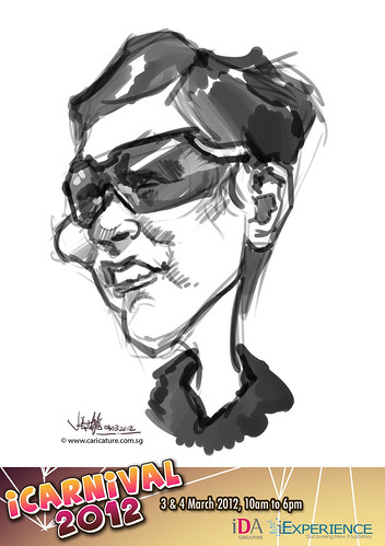 digital live caricature for iCarnival 2012  (IDA) - Day 2 - 29