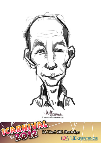 digital live caricature for iCarnival 2012  (IDA) - Day 1 - 33