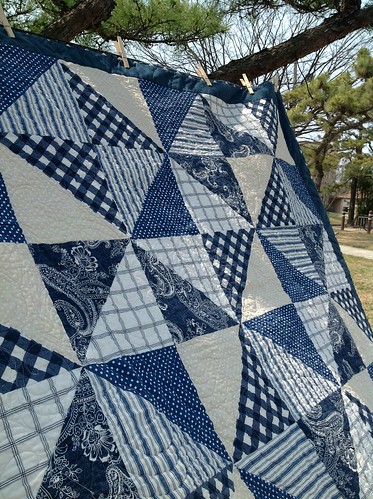 Dad's nautical quilt