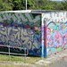 Graffiti on Nunhead Reservoir 4