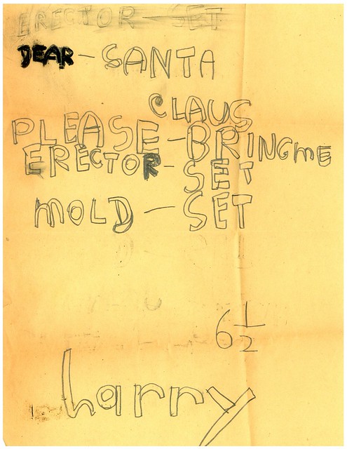 Santa letter from 1948