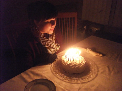 Savannah and her birthday cake