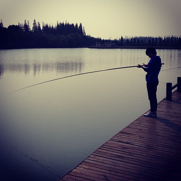 fishing or calling?