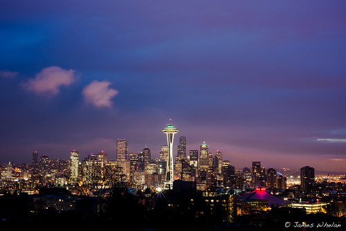 Seattle before sunrise