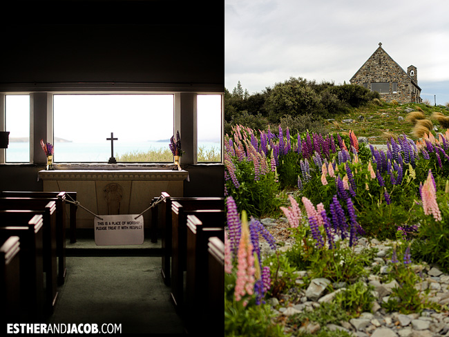 Lake Tekapo Church of the Good Shepherd | Day 2 New Zealand Contiki Tour | Christchurch to Lake Ohau | A Guide to South Island