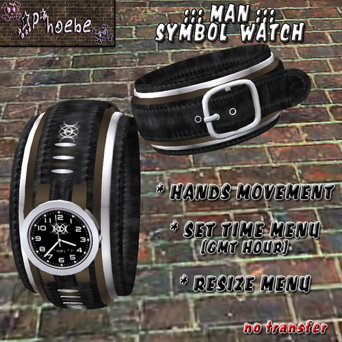 [$60L PROMO] *P* Man Symbol Watch