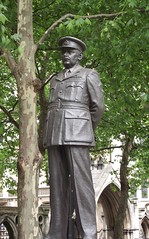 Statue to Marshal of the Royal Air Force Sir Arthur Travers Harris, 1st Baronet GCB OBE AFC (13 April 1892 – 5 April 1984)