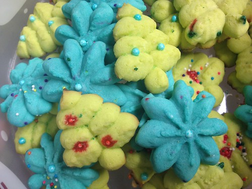 christmas spritz cookies by ceck0face