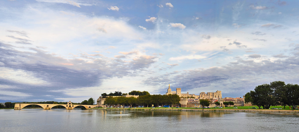 Photo: The city of Avignon is famous. Once the home of the Papacy many also know it for the song about dancing on the bridge. 