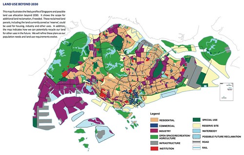 Land Use Beyond 2030 Plan for Singapore