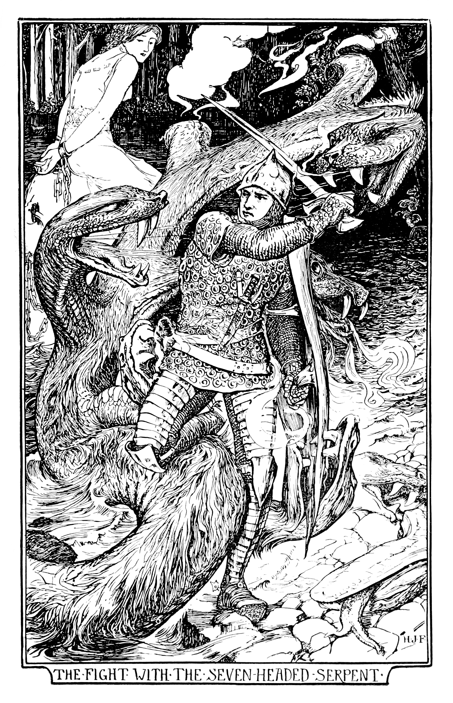Henry Justice Ford - The pink fairy book, edited by Andrew Lang, 1897 (illustration 12)