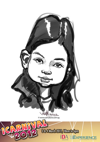 digital live caricature for iCarnival 2012  (IDA) - Day 2 - 50