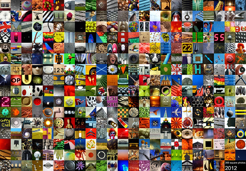 2012 in 366 squares by pho-Tony