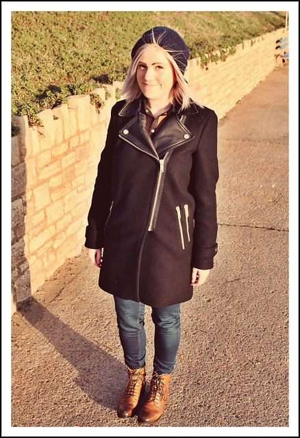 Outfit post Zara coat and boots