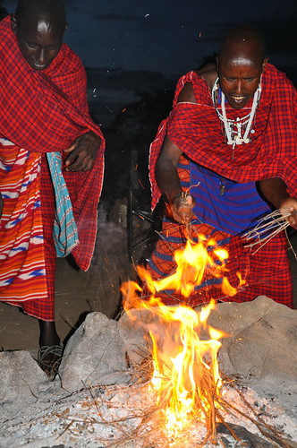 26/365: Maasai Bonfire by doglington