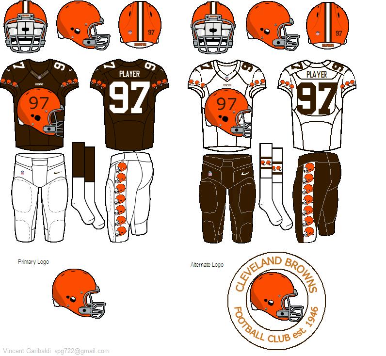 browns jersey redesign