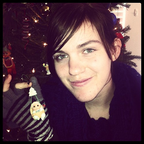 Anna's baby ornament.