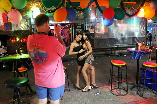 ladyboy bars Phuket, Thailand