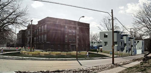 Bancroft School Housing (courtesy of BNIM Architects via Design Corps)