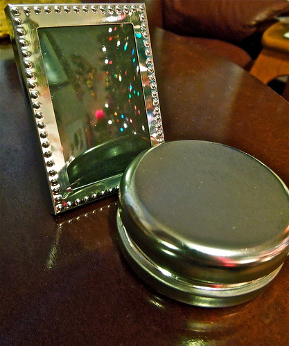 Yo-Yo with Tiny Silver Photo Frame. A Christmas Cracker Still-Life.....(364/366) by Irene.B.