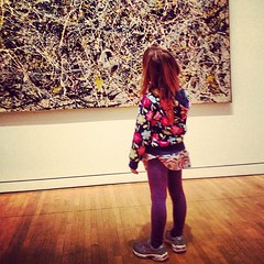 Daughter with Pollock