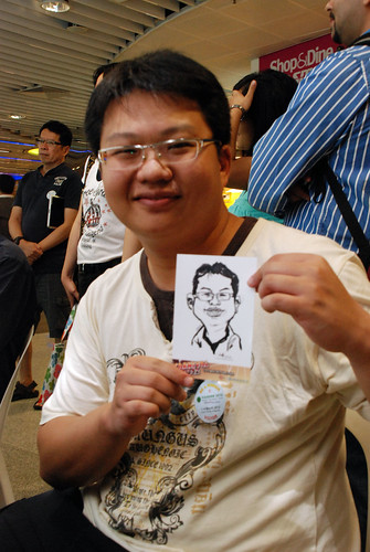digital live caricature sketching for iCarnival (photos) - Day 1 - 111