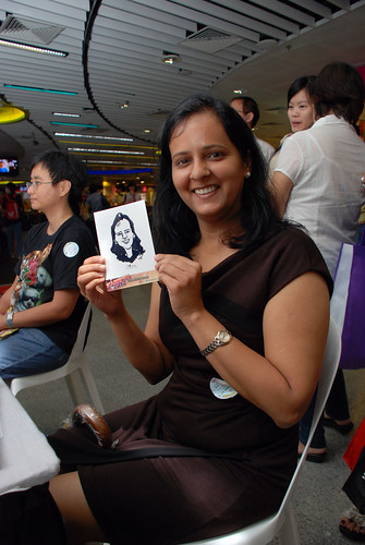 digital live caricature sketching for iCarnival (photos) - Day 1 - 102