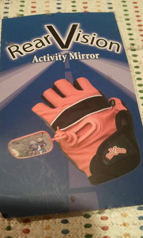 Rear Vision Activity Mirror cycling gloves