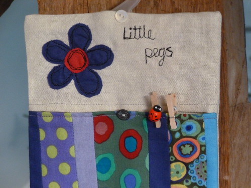 Little peg bag detail