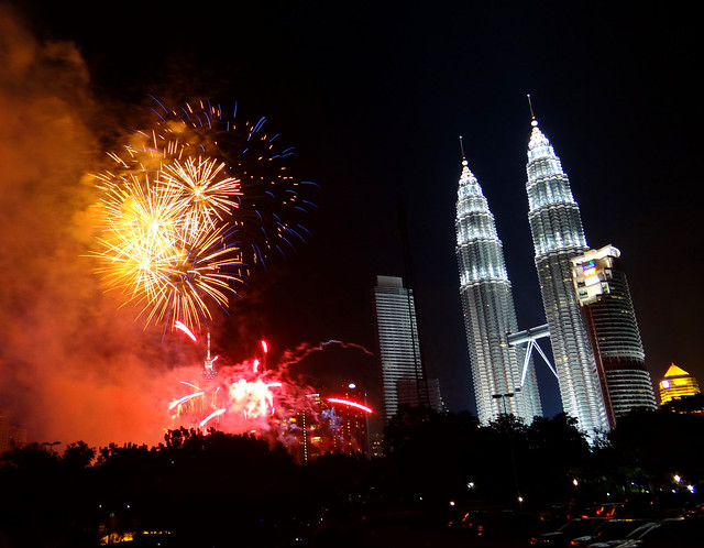 Kuala Lumpur at New Year's