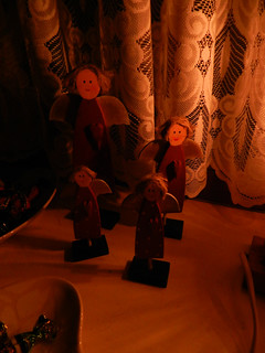 Christmas decorations downstairs