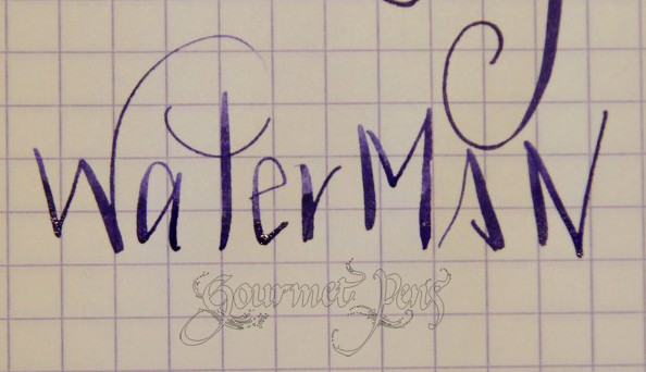 Waterman 12 Eyedropper Writing 
Sample