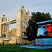 Tower Bridge and the Paralympic screen