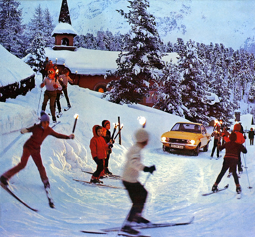 Winter sports Opel by Martin van Duijn