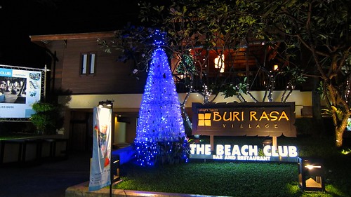 Koh Samui chaweg beach road-Season Illumination 2012 サムイ島 イルミネーション