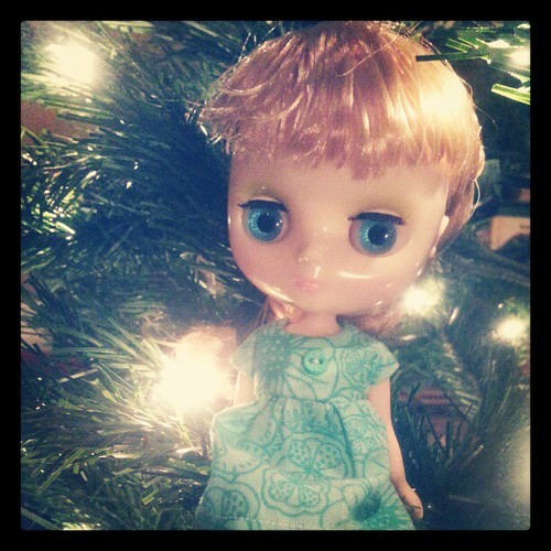 McKenzie Getting Ready for Christmas by Among the Dolls