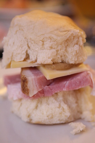 Ham and Parrano Sandwich