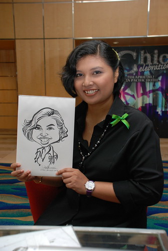 caricature live sketching for Civica Dinner & Dance 2012 - 22