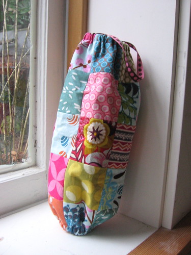 patchwork bag holder