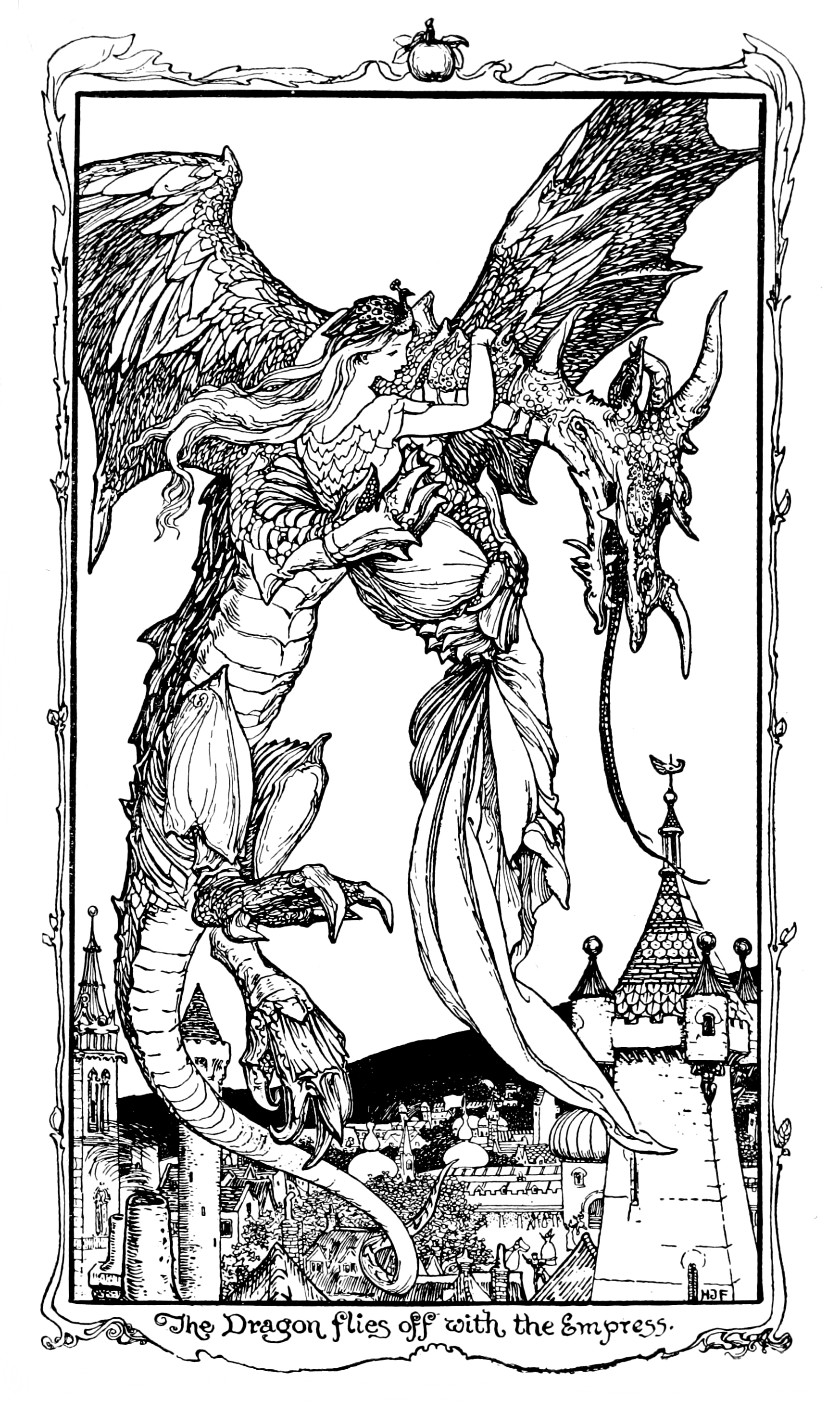 Henry Justice Ford - The violet fairy book, edited by Andrew Lang, 1906 (illustration 4)