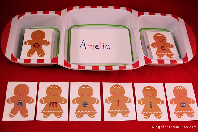 Gingerbread Babies Name Activity